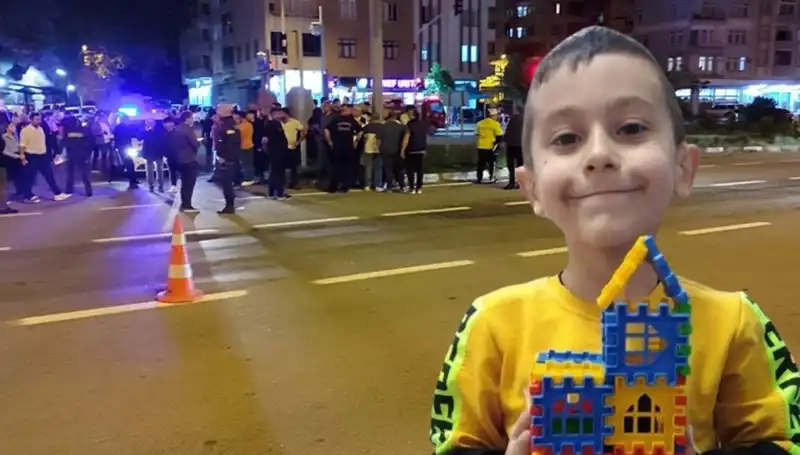 8 Yaşındaki Çocuğun Hayatını Kaybettiği Kaza Şok Etti