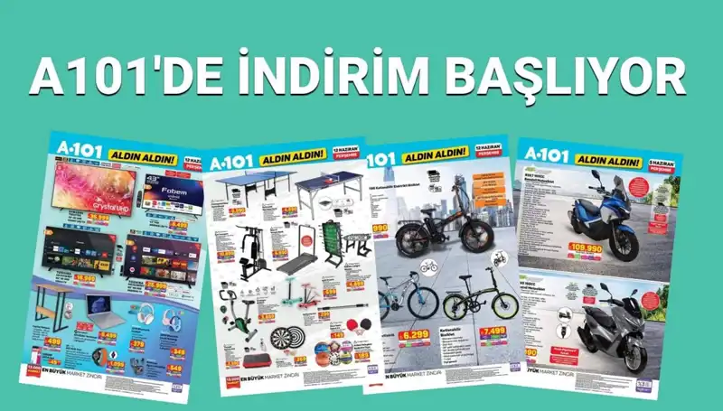 A101 Market'in 12 Haziran Aktüel Kataloğu ile Yenilik Dolu Bir Alışveriş Deneyimi