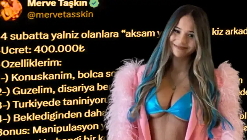 Merve Taşkın, 400 Bin Liralık Akşam Yemeği İsteğiyle Gündeme Geldi!
