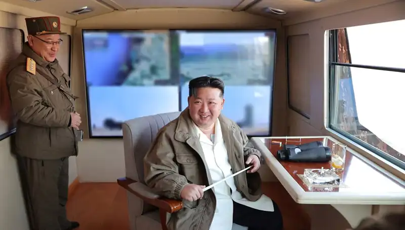 Kuzey Kore Lideri Kim Jong Un'dan İddialı Uçaksavar Füze Testi Açıklaması
