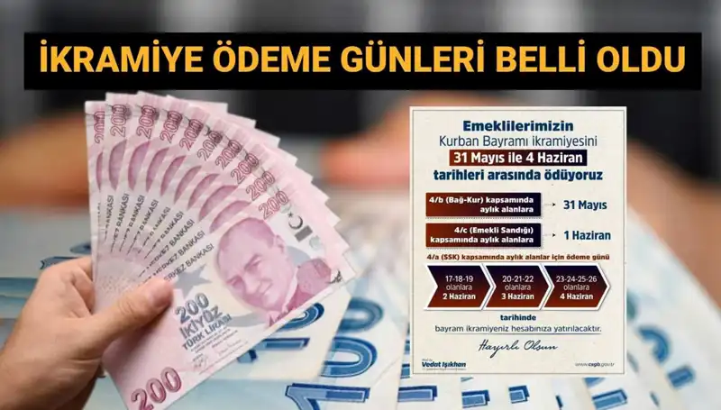 Emekli Bayram İkramiyeleri İçin Tarih Müjdesi: 4 Bin TL Ne Zaman Yatacak?