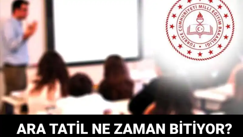 2023-2024 Eğitim Dönemi Ara Tatili Ne Zaman Bitiyor?