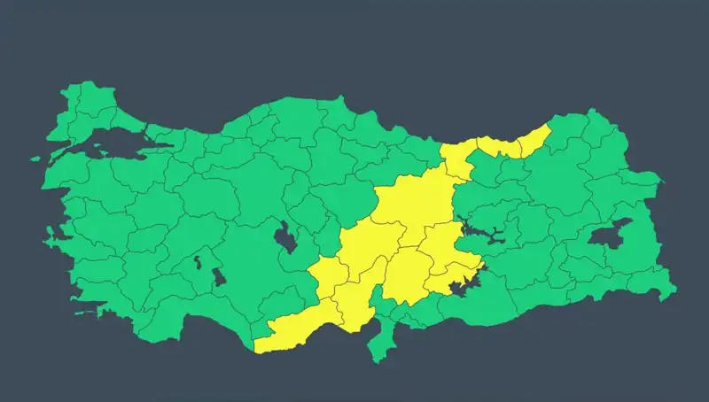 Önümüzdeki Günlerde 11 İlde Sağanak Yağış ve Fırtına Bekleniyor!