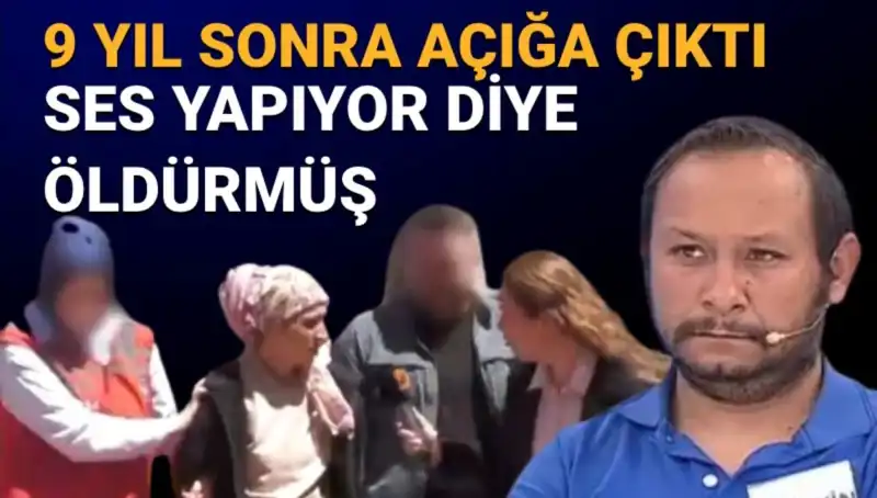 Canlı Yayında Şok İtiraf: 9 Yıl Önceki Cinayet Aydınlandı