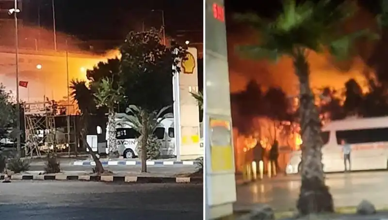 İzmir Otogarı'nda Korkutan Yangın: Can ve Mal Kaybı Olmadı