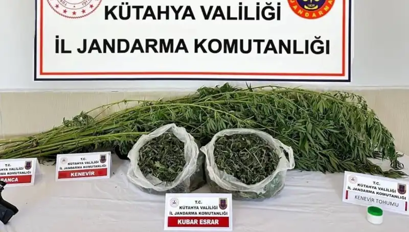 Kütahya’da Uyuşturucu Operasyonu: Suçlu Şahıs Geçmişinden Kurtulamadı